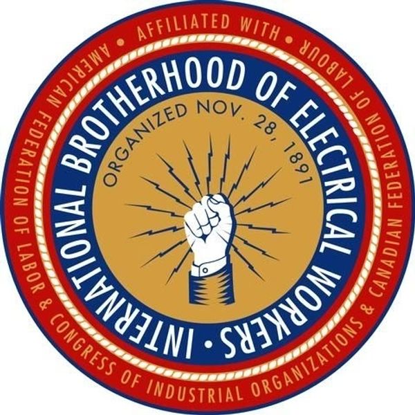 International Brotherhood of Electrical Workers endorsement logo